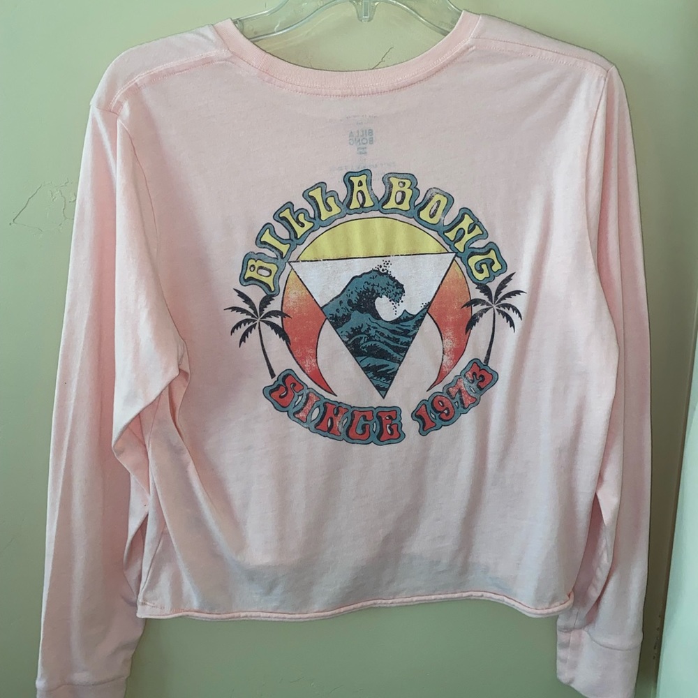 pink billabong long sleeve - Picture 2 of 2